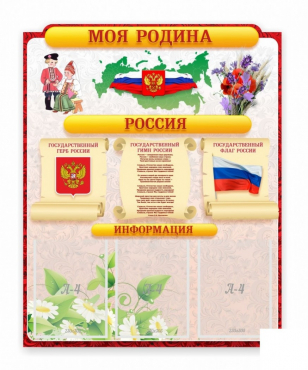 Стенд "Наша родина Россия" - «globural.ru» - Ижевск