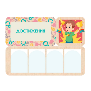 Информационный стенд «Достижения» 100.5 х 74 см - «globural.ru» - Ижевск
