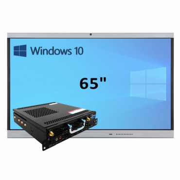 Интерактивная панель 65" (встроенный ПК Win10, Intel i5) - «globural.ru» - Ижевск